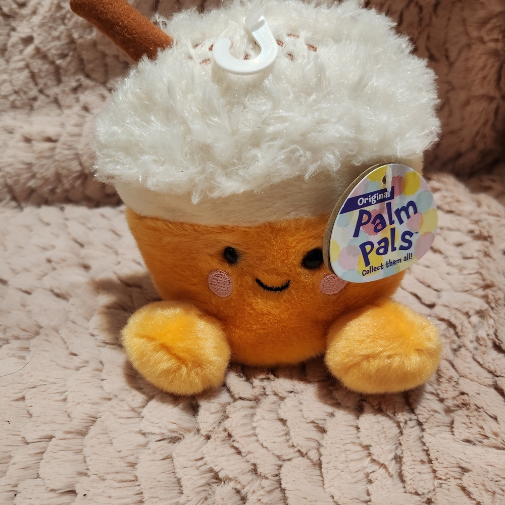 Plush Cupcake Toy - Yellow and White